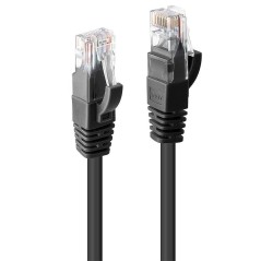 Lindy 1M Cat.6 U/Utp Cable, Black