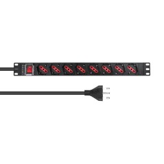 Lanview 1U 19 inch 8 port Type F/J,