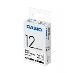 Casio 12 mm black on white