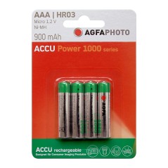 AgfaPhoto Akku -AAA HR03 Micro 900mAh