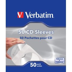 Verbatim CD Sleeves 50 pcs. In a box