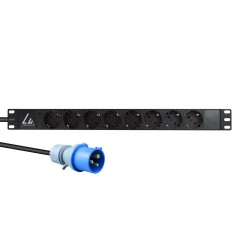 Lanview 19" rack mount power strip,