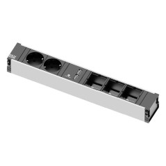 Bachmann CONI 2xSchuko, 1xUSB & 3xEmpty