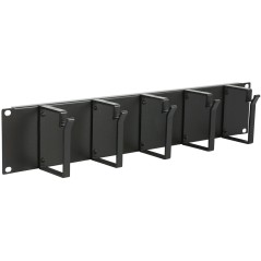 Lanview 2U 19" CABLE ORGANIZER PANEL,