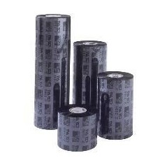 Zebra Ribbon, Wax, 84mm x 74m