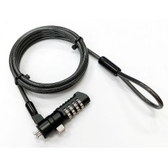 eSTUFF Security lock with 4-wheel