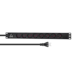 Lanview 19" rack mount power strip,