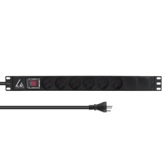 Lanview 19" rack mount power strip,
