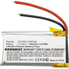 CoreParts Battery 0.67Wh Li-Pol 3.7V