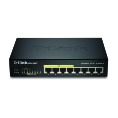 D-Link 8xG+F+ENet RJ45 19" PoE