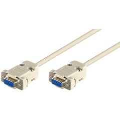 MicroConnect D-SUB/RS232 Female-Female 3m