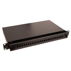 Lanview Fibre patch panel 19" 1U 24
