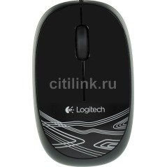 Logitech M105 Optisk Kabling Sort