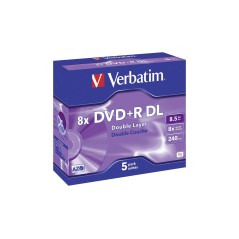 Verbatim 5x DVD+R DL 8.5GB
