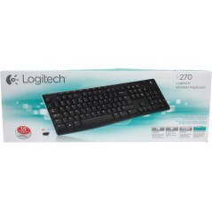 Logitech Wireless Keyboard K270 Tastatur Trådløs Hollandsk