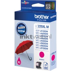 Brother LC225XL M Magenta 1200 sider Blæk