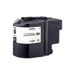 Brother LC229XL BK Sort 2400 sider Blæk