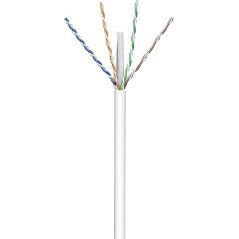 Goobay Network CAT 6 U/UTP CCA 100m White