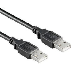 goobay USB-kabel 3m Sort