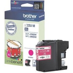 Brother LC LC22UM Magenta 1200 sider Blæk