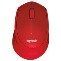 Logitech M330 SILENT PLUS Mekanisk Trådløs Rød