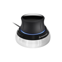3Dconnexion SpaceMouse Compact Kabling Sort Sølv