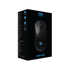 Logitech Gaming Mouse G Pro Optisk Trådløs Sort