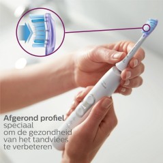 Philips Sonicare G3 Premium HX9054 Gum Care Ekstra tandbørstehoved 4 Sort Blå Lilla Hvid