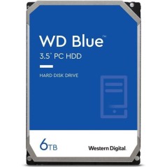 WD Blue Harddisk WD60EZAZ 6TB 3.5 SATA-600 5400rpm