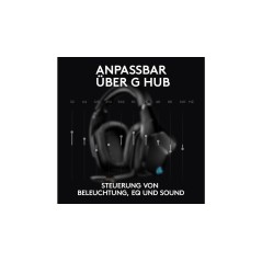 Logitech Gaming Headset G935 Trådløs Headset Sort Blå