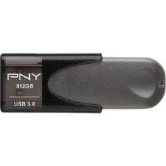 PNY Attaché 4 512GB USB 3.1 USB stick Sort