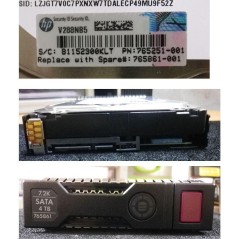Hewlett Packard Enterprise DRV 4TB 6G 7.2K 3.5 SATA