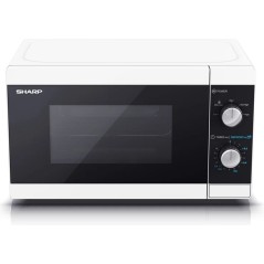 Sharp Mikrobølgeovn Fritstående 800W 20liter Hvid