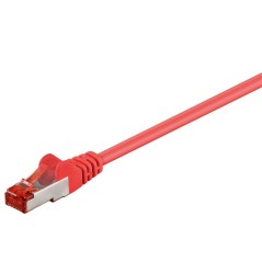 MicroConnect F/UTP CAT6 1.5m Red PVC