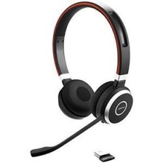 Jabra Evolve 65 SE MS Stereo Trådløs Headset Sort