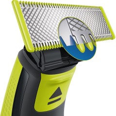 Philips OneBlade QP240 Barberhoved Sort Grøn Sølv
