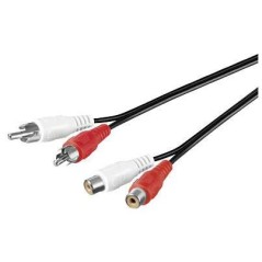 MicroConnect Stereo Ext. Cable, 10 meter