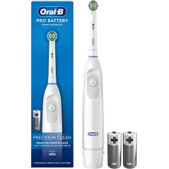 Oral-B Pro Battery Elektrisk tandbørste Hvid