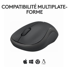 Logitech M240 Silent Optisk Trådløs Sort