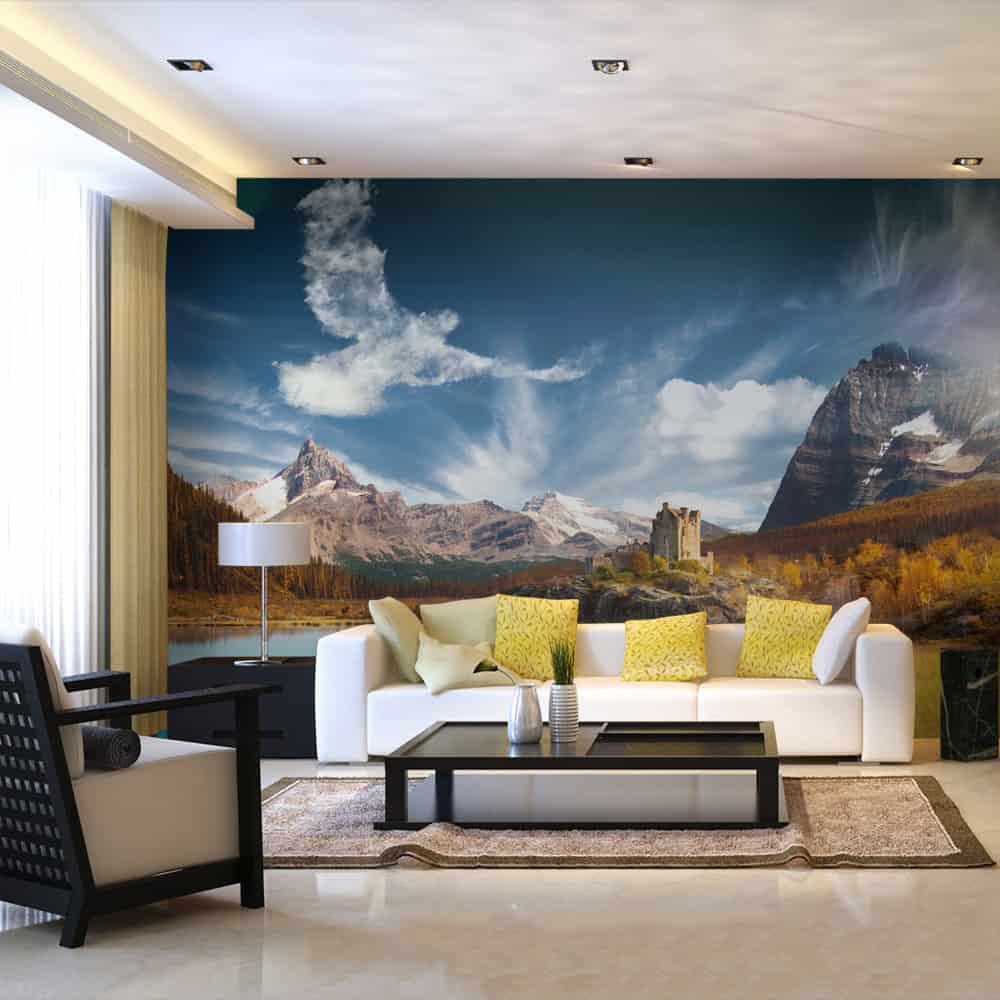 Fototapet Bird cloud