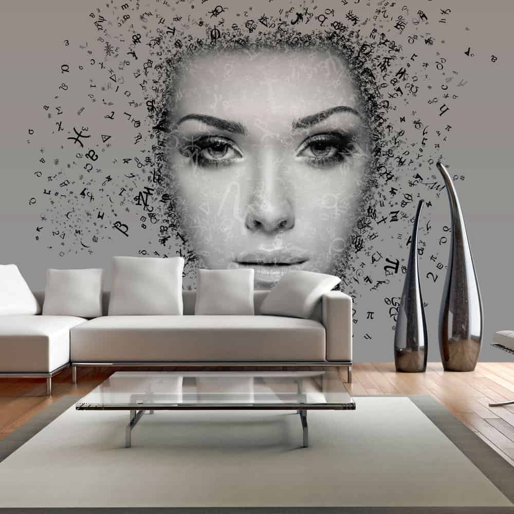 Fototapet Tilstrømning af tanker