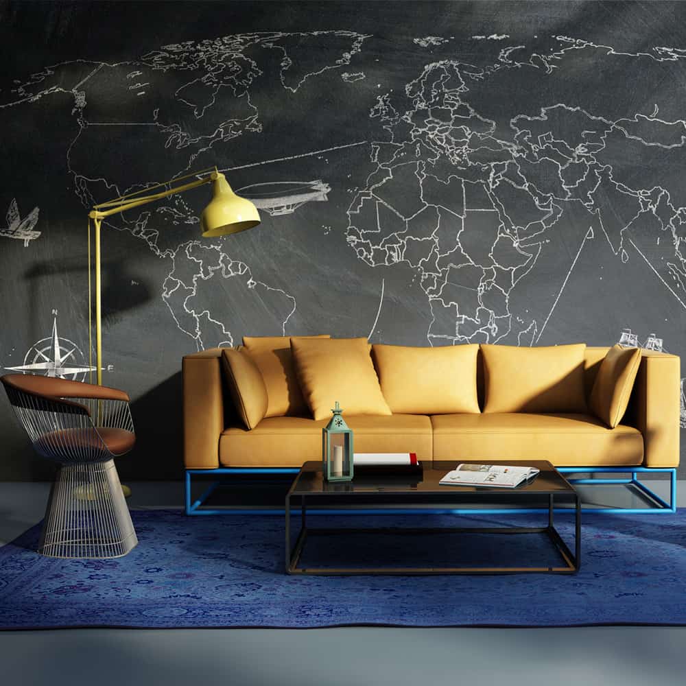 Fototapet Lille rejse. Stor rejse (ekstra stor)