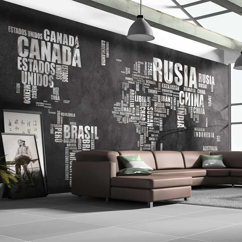 Fototapet Spanish geografi (ekstra stor)