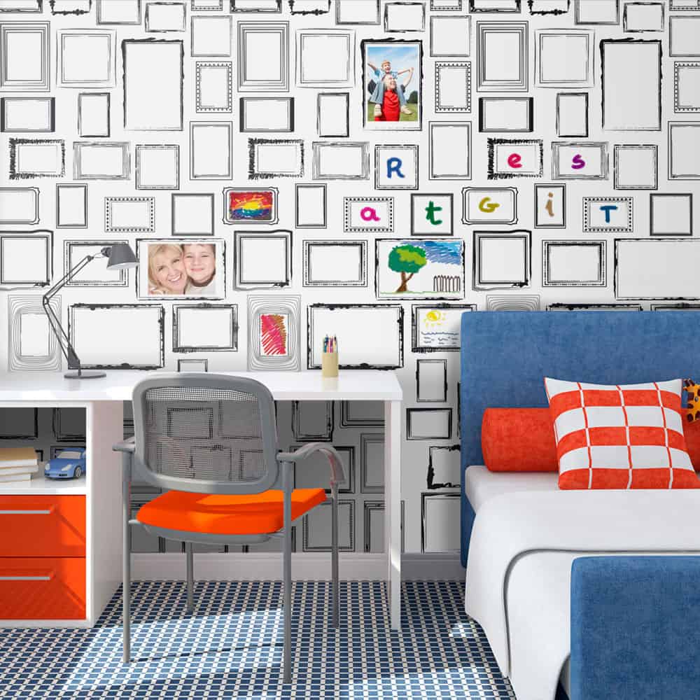 Fototapet Rammer du selv kan udfylde