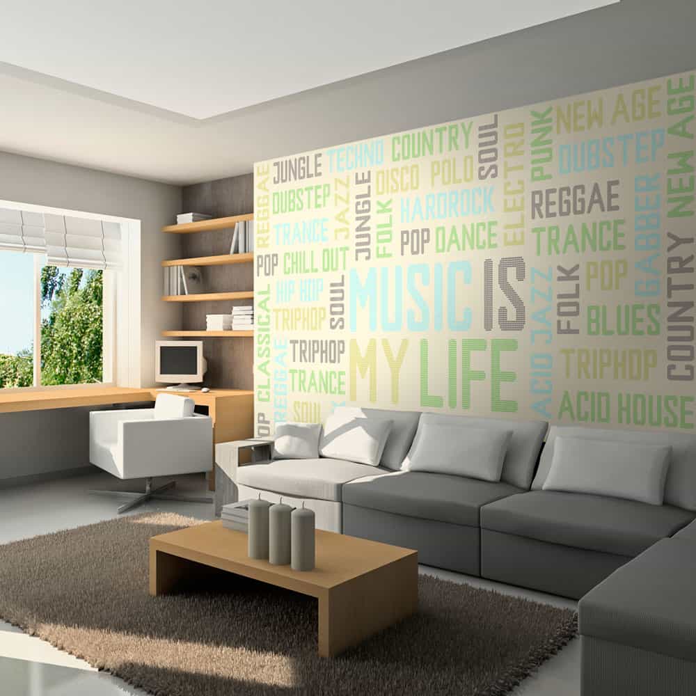 Fototapet Blanding af stilarter