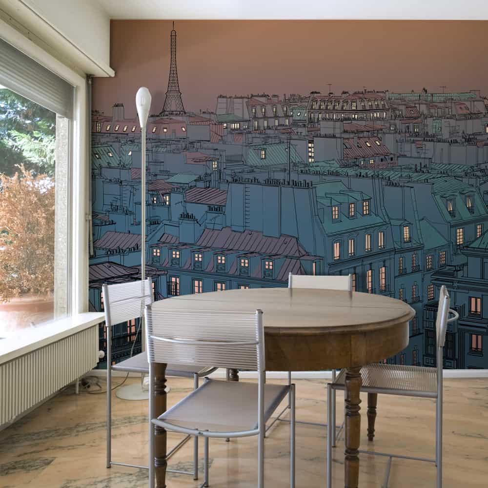 Fototapet Godaften Paris!