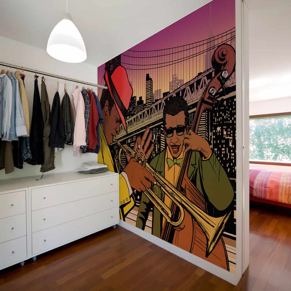 Fototapet Jazzmusikere