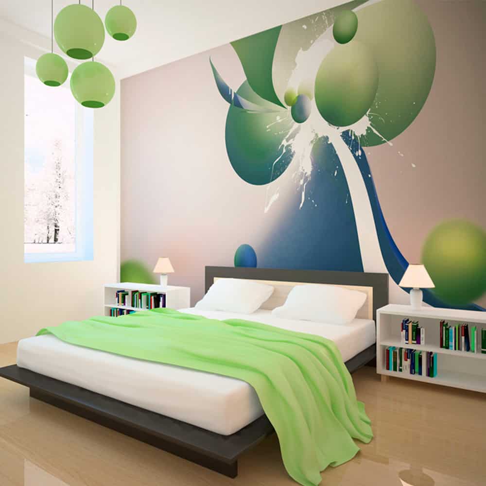 Fototapet Geometrisk eksplosion