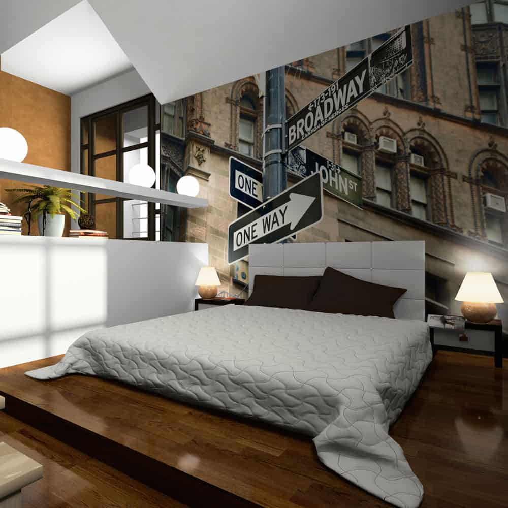 Fototapet Alle veje fører til Broadway