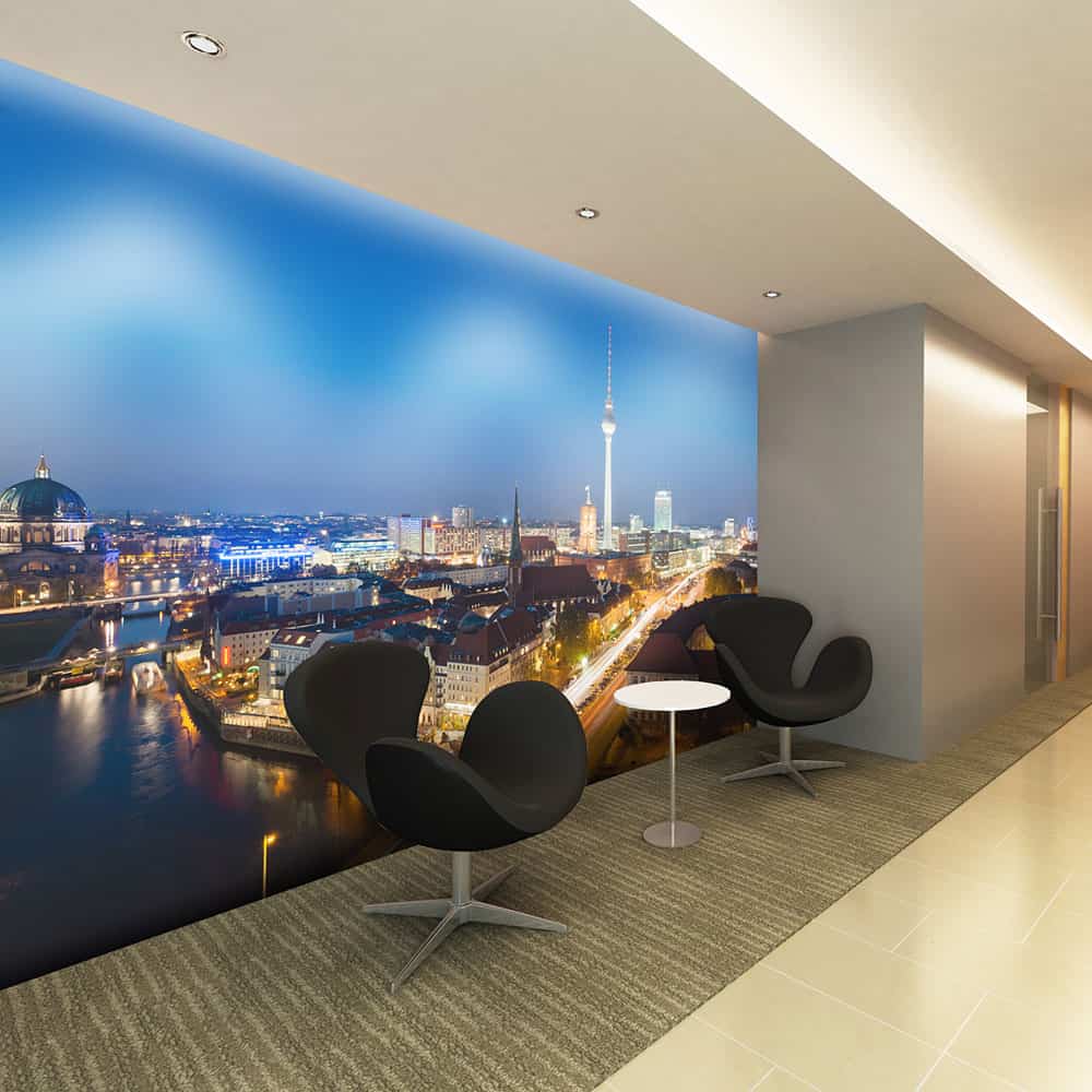 Fototapet Berlin by night